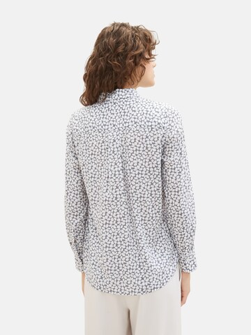 TOM TAILOR Bluse in Grau