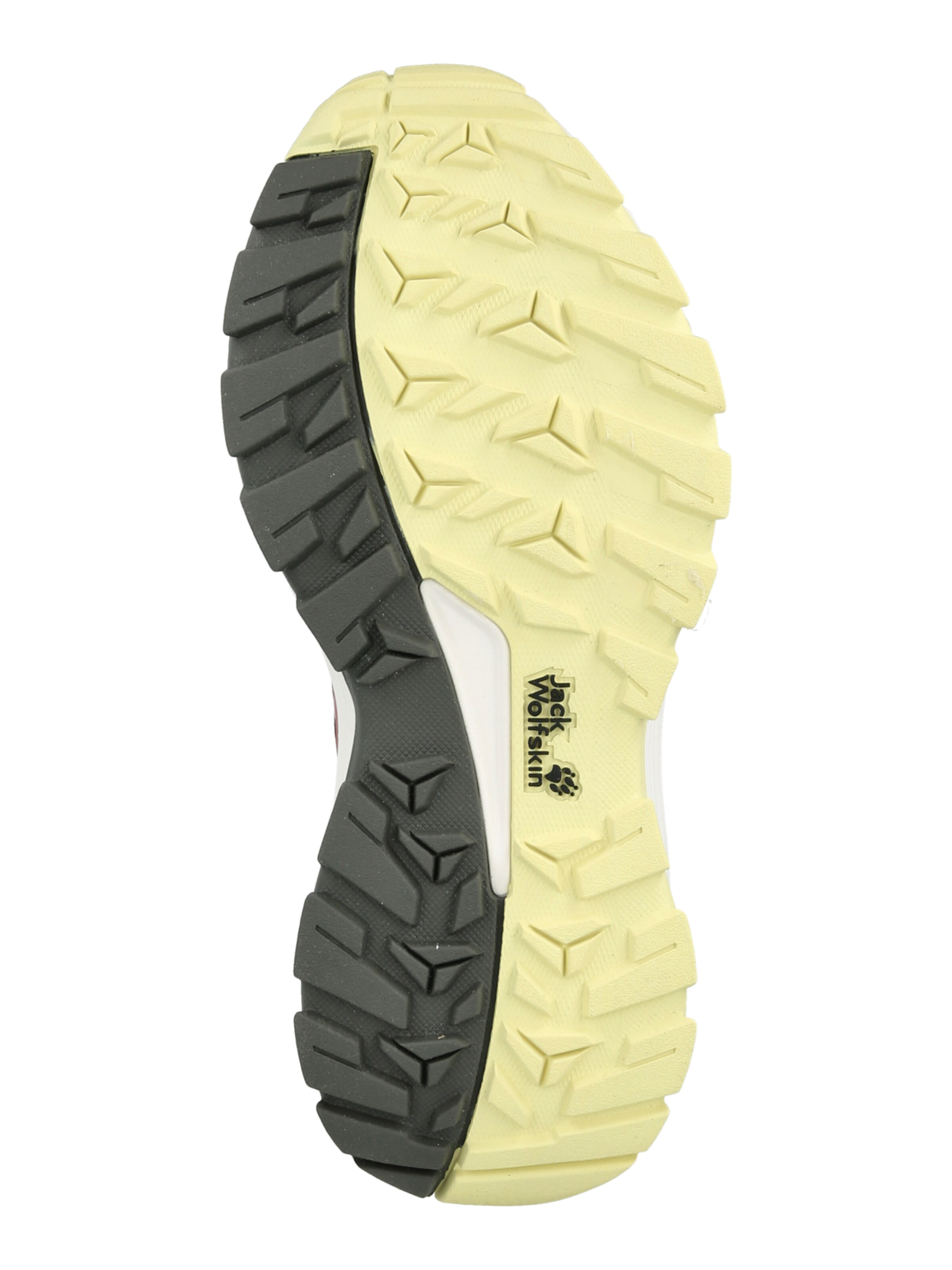 JACK WOLFSKIN Polobotky 'WILD HIKE' – červená