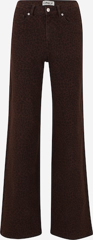 Only Tall Wide Leg Farkut 'ONLMADISON' värissä ruskea: etupuoli