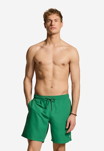 The Sunshine Brand Swimming shorts 'Mike' in Green: front