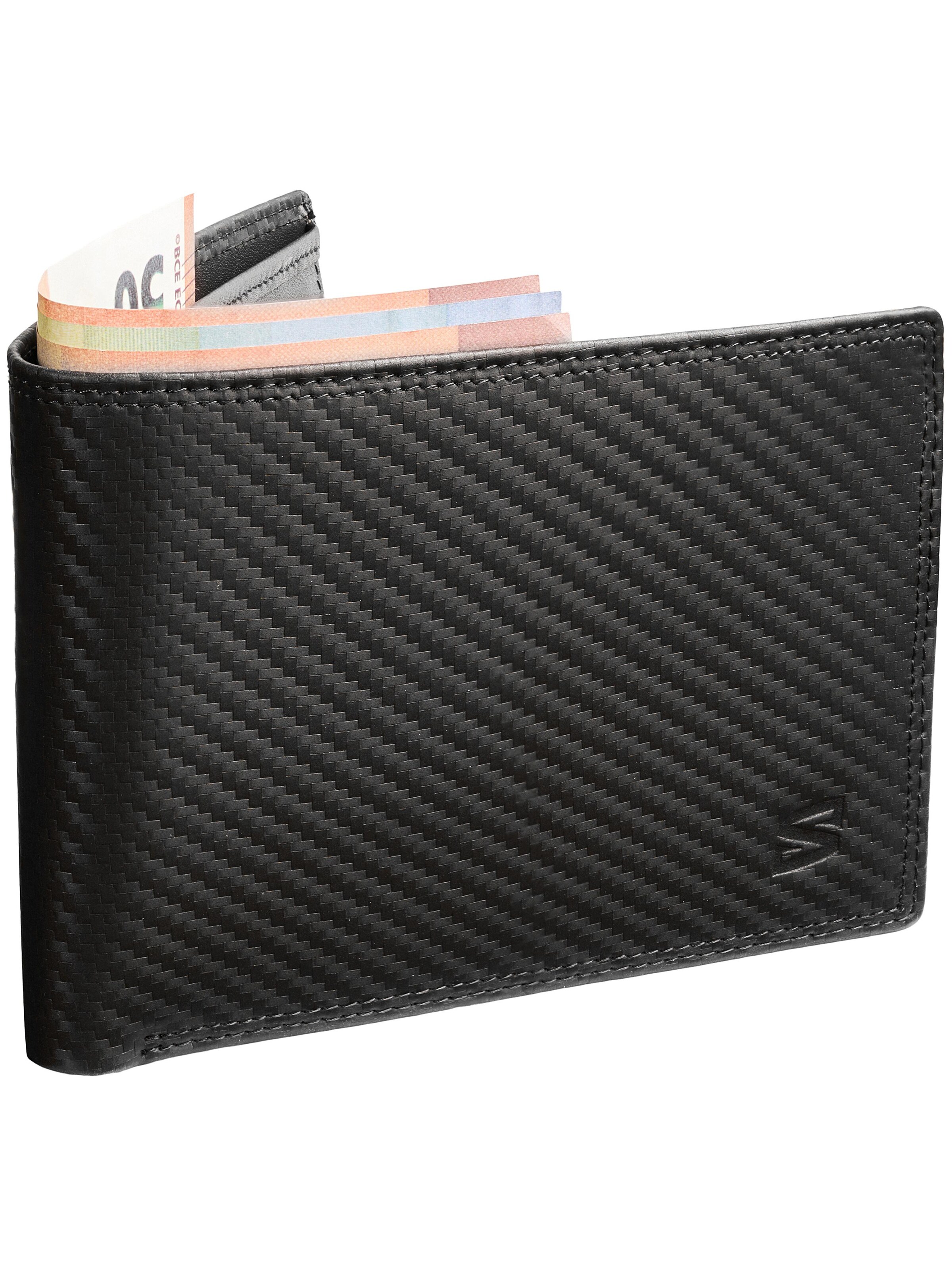 SERASAR Wallet 'Carbon' in Black