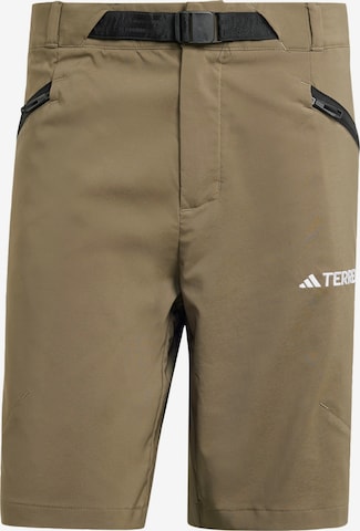 ADIDAS TERREX Regular Sporthose ' Terrex Xperior ' in Grün: predná strana