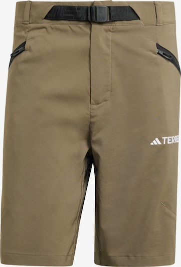 ADIDAS TERREX Pantalon de sport ' Terrex Xperior ' en olive / blanc, Vue avec produit