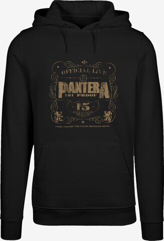 F4NT4STIC Sweatshirt 'Pantera Rock Musik Band' in Schwarz: predná strana