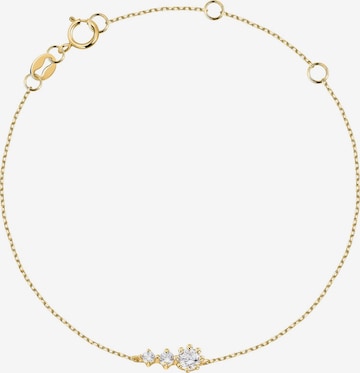 Live Diamond Bracelet in Gold: front