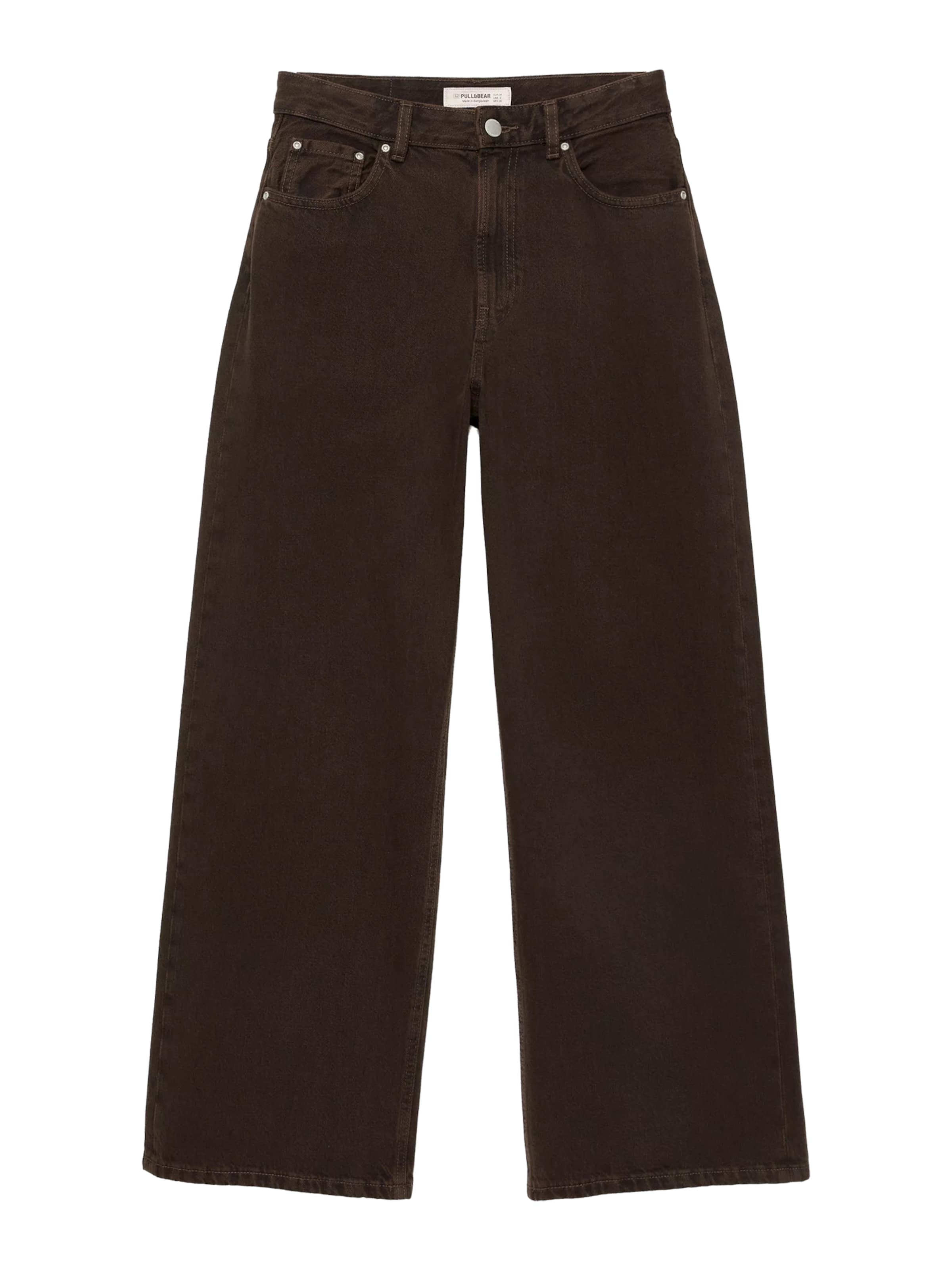 Pull&Bear Jeans in de kleur Donkerbruin, Productweergave