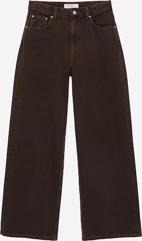 Pull&Bear Wide Leg Farkut värissä ruskea: etupuoli
