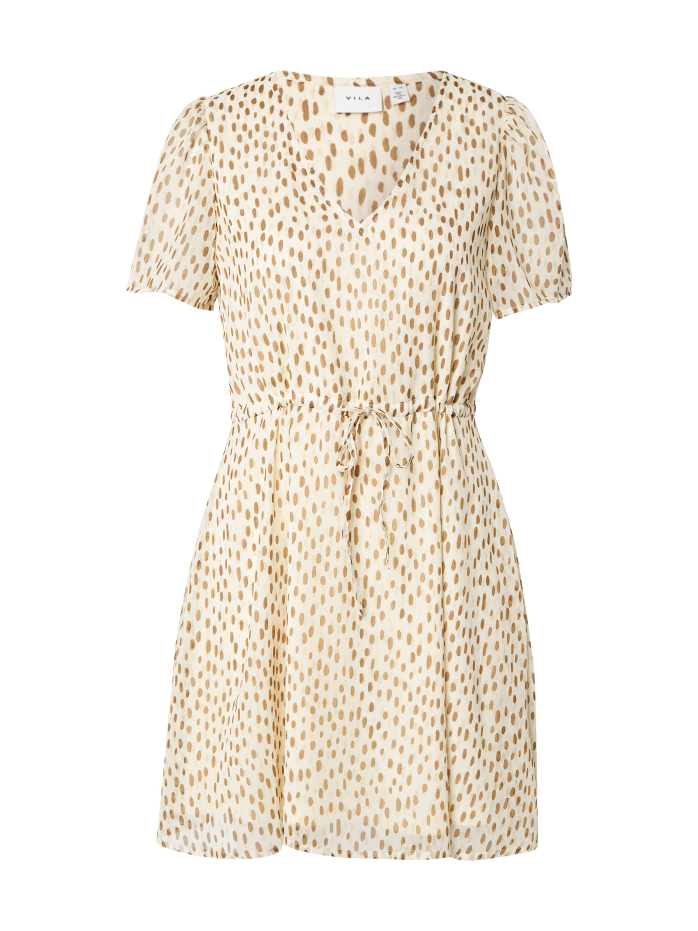 VILA Платье 'VIFalia' в Бежевый: спереди