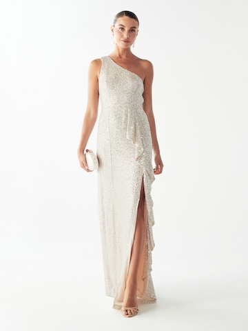 Abito 'Catia' di BWLDR in beige: frontale