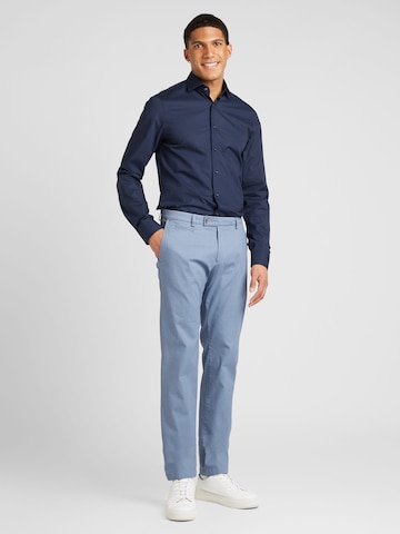 bugatti Slimfit Chino in Blauw