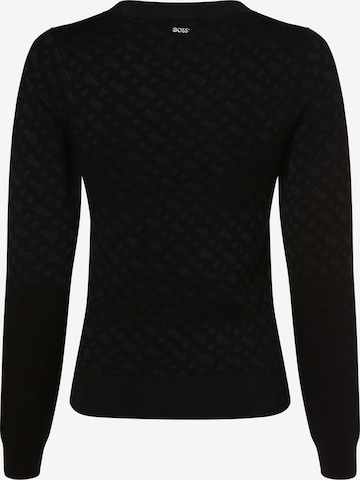 BOSS Black Sweater 'Furkina' in Black