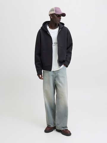 Giacca di felpa di JACK & JONES in nero