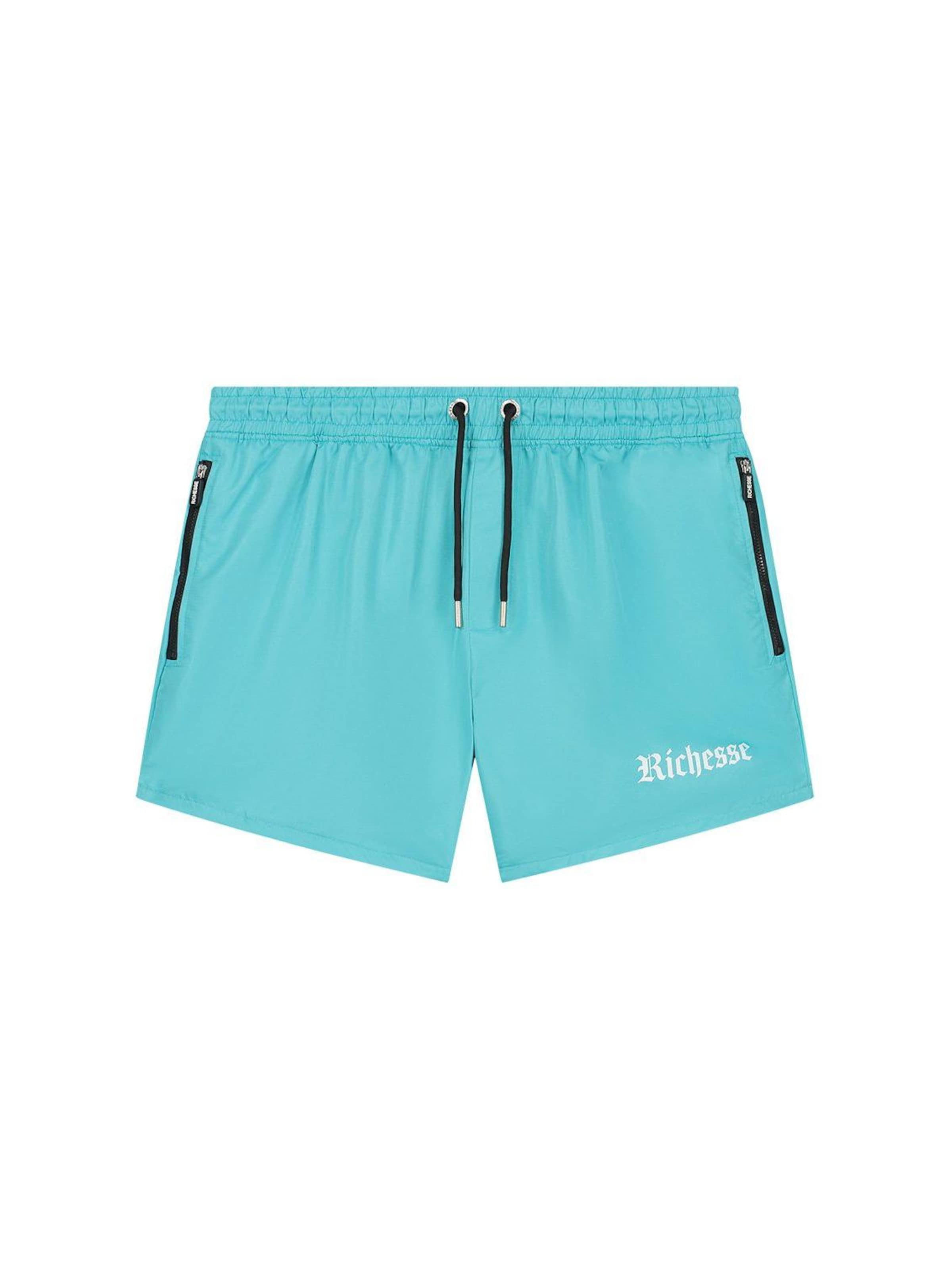 Richesse Zwemshorts 'PARADISE BLUE ZWEMSHORT' in Blauw: voorkant