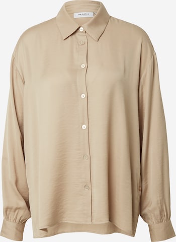 MSCH COPENHAGEN Bluse i beige: forside