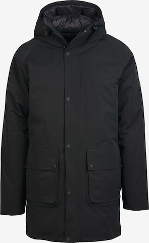 Barbour International - Casaco de inverno 'Ride' em preto: frente