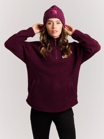 PROTEST Sports sweatshirt 'PRTTally' in Purple