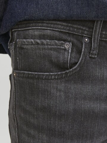 JACK & JONES Tapered Farkut 'Mike' värissä musta