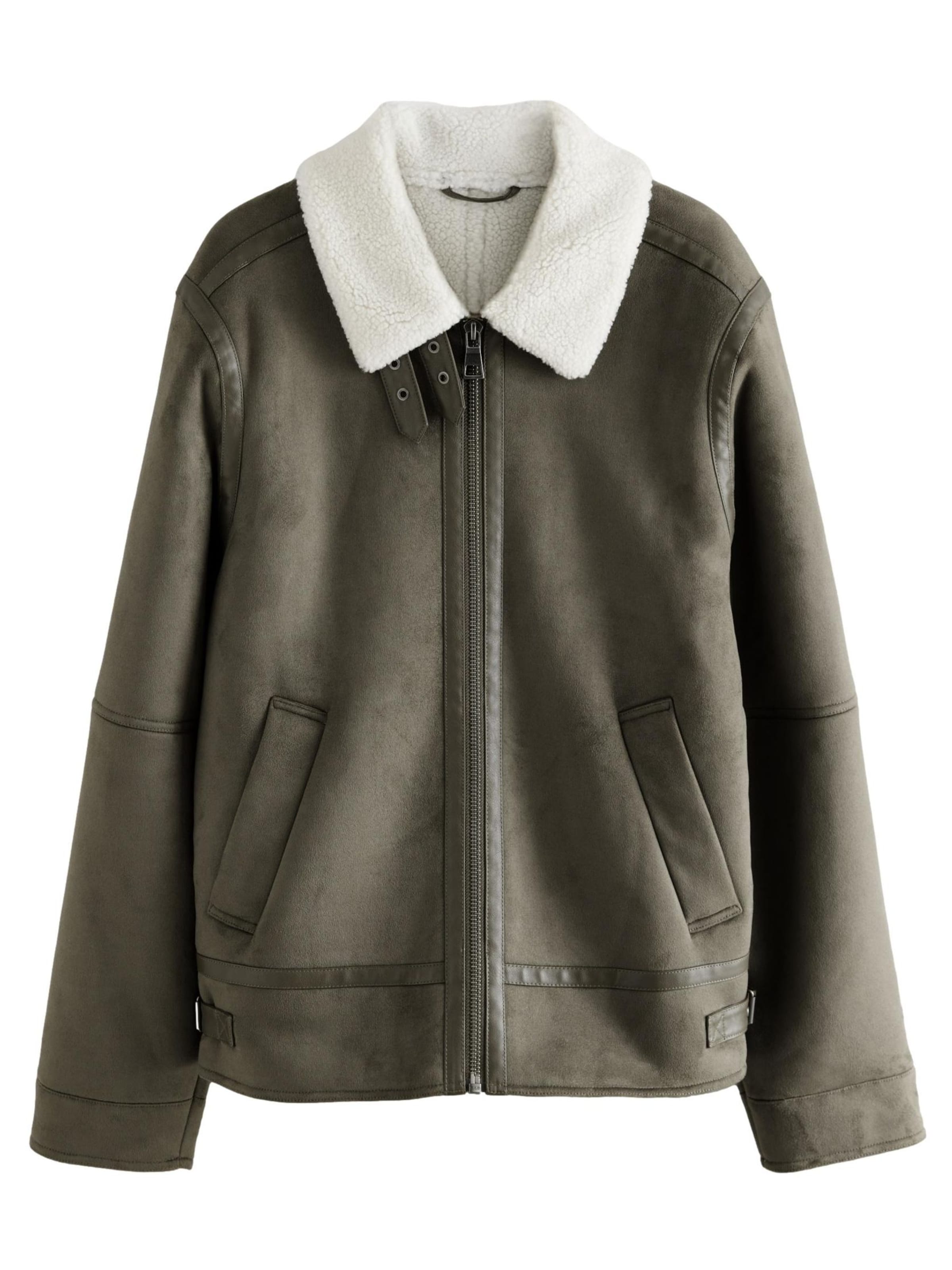 Veste mi-saison Next en vert : devant