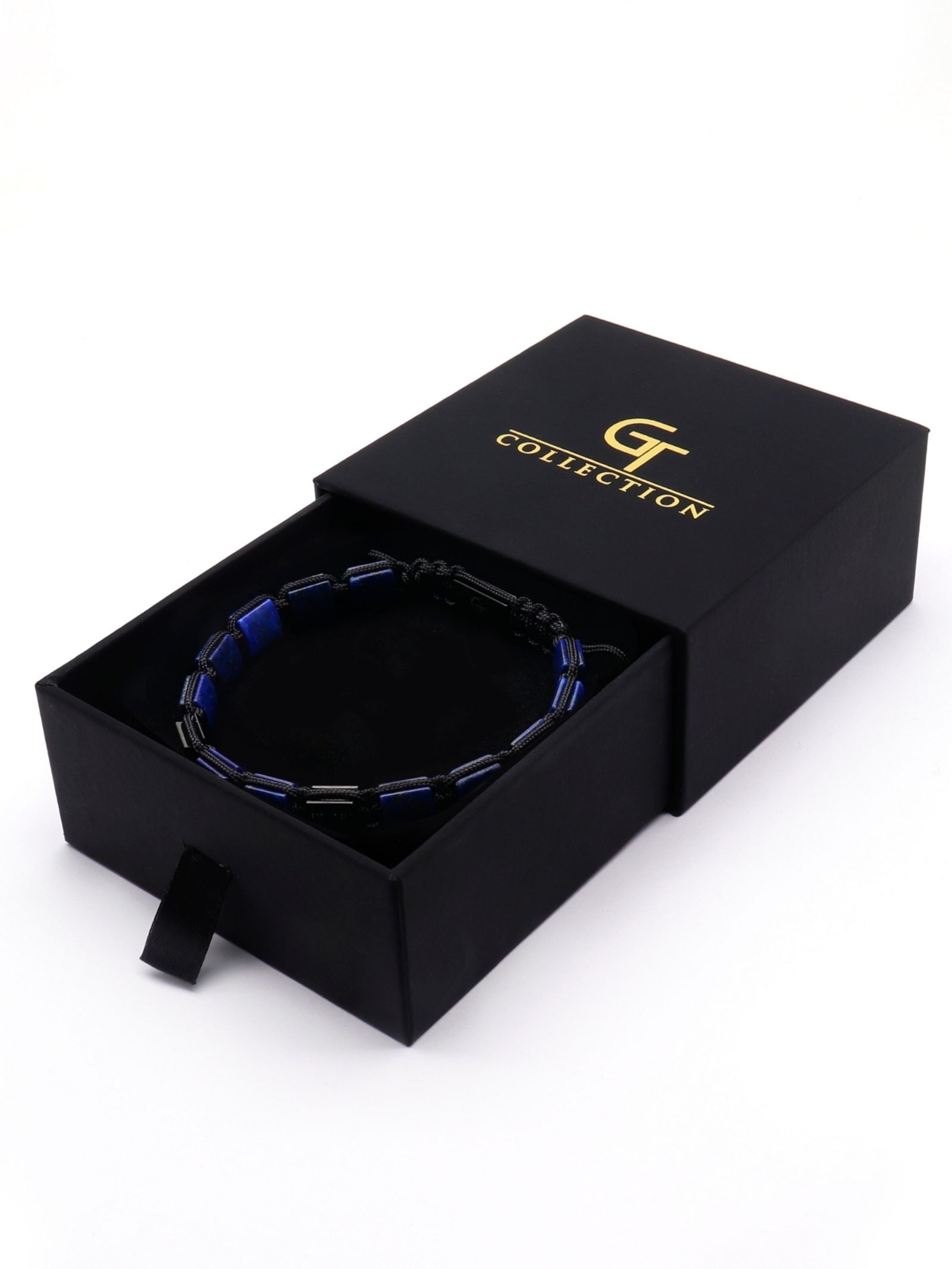 GT Collection Bracelet 'Flat-Bead' in Blue