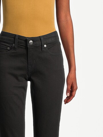 AÉROPOSTALE Bootcut Jeans i sort