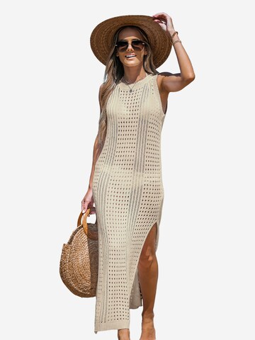 Cupshe Beach Dress in Beige