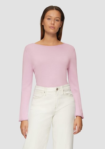 Pull-over s.Oliver en violet : devant