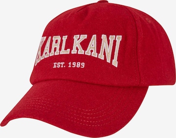 Casquette 'KA-233-001-1' Karl Kani en rouge : devant