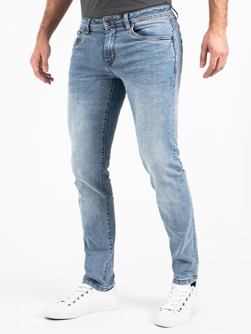 Peak Time Slim fit Jeans 'Mailand' in Blue