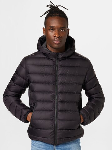 Colmar Between-season jacket in Black: front