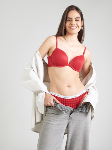Push-up Soutien-gorge Calvin Klein Underwear en rouge