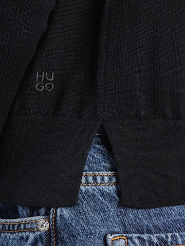 HUGO Sweater 'Sedenniak' in Black