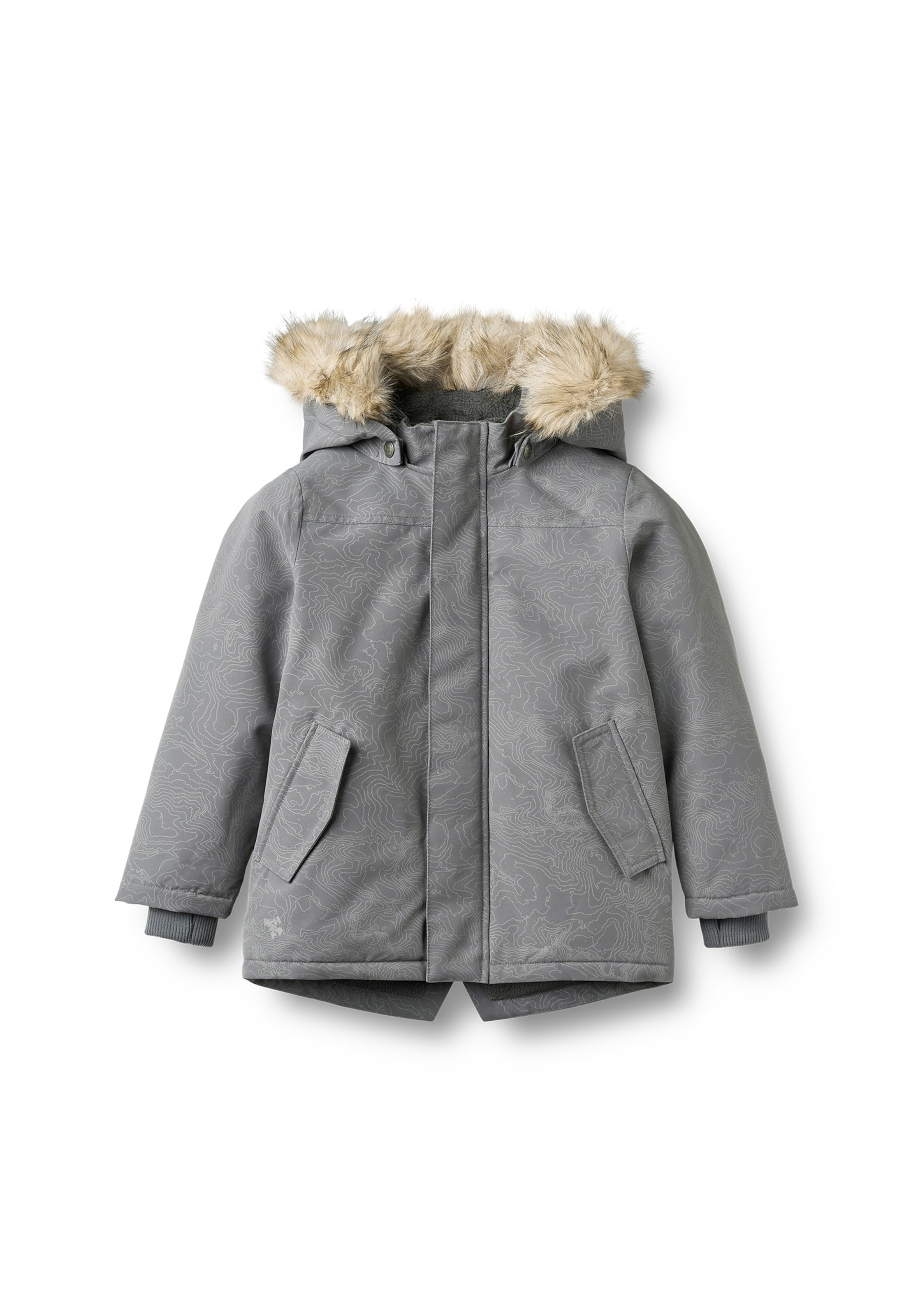 WHEAT Winter jacket 'Kasper' in Grey: front