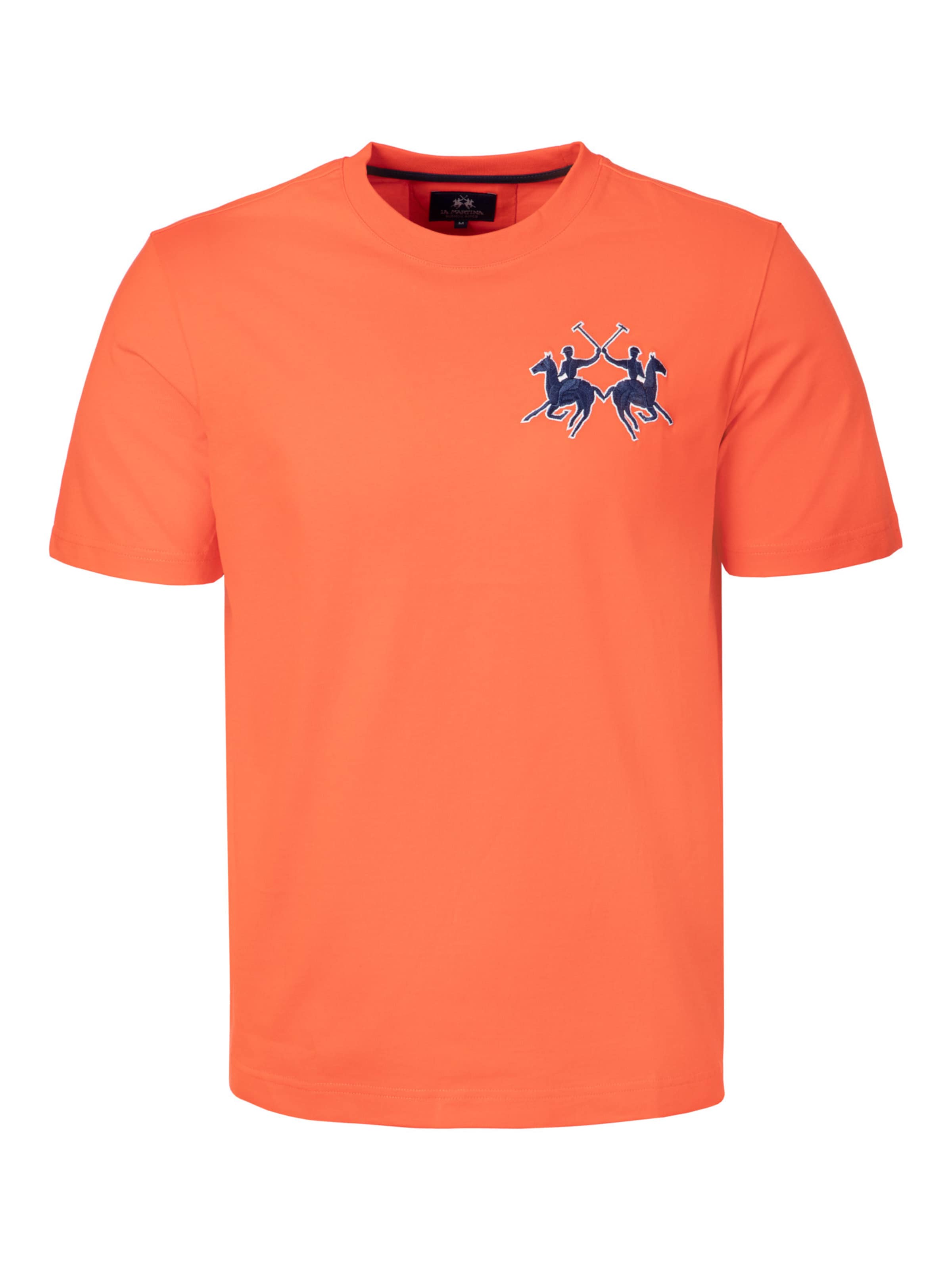 T-Shirt La Martina en orange : devant