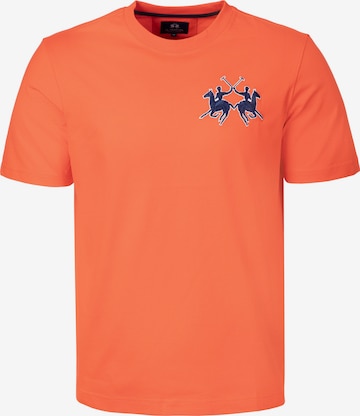 La Martina - Camisa em laranja: frente