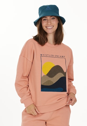 Whistler Athletic Sweater 'Natura' in Orange: front