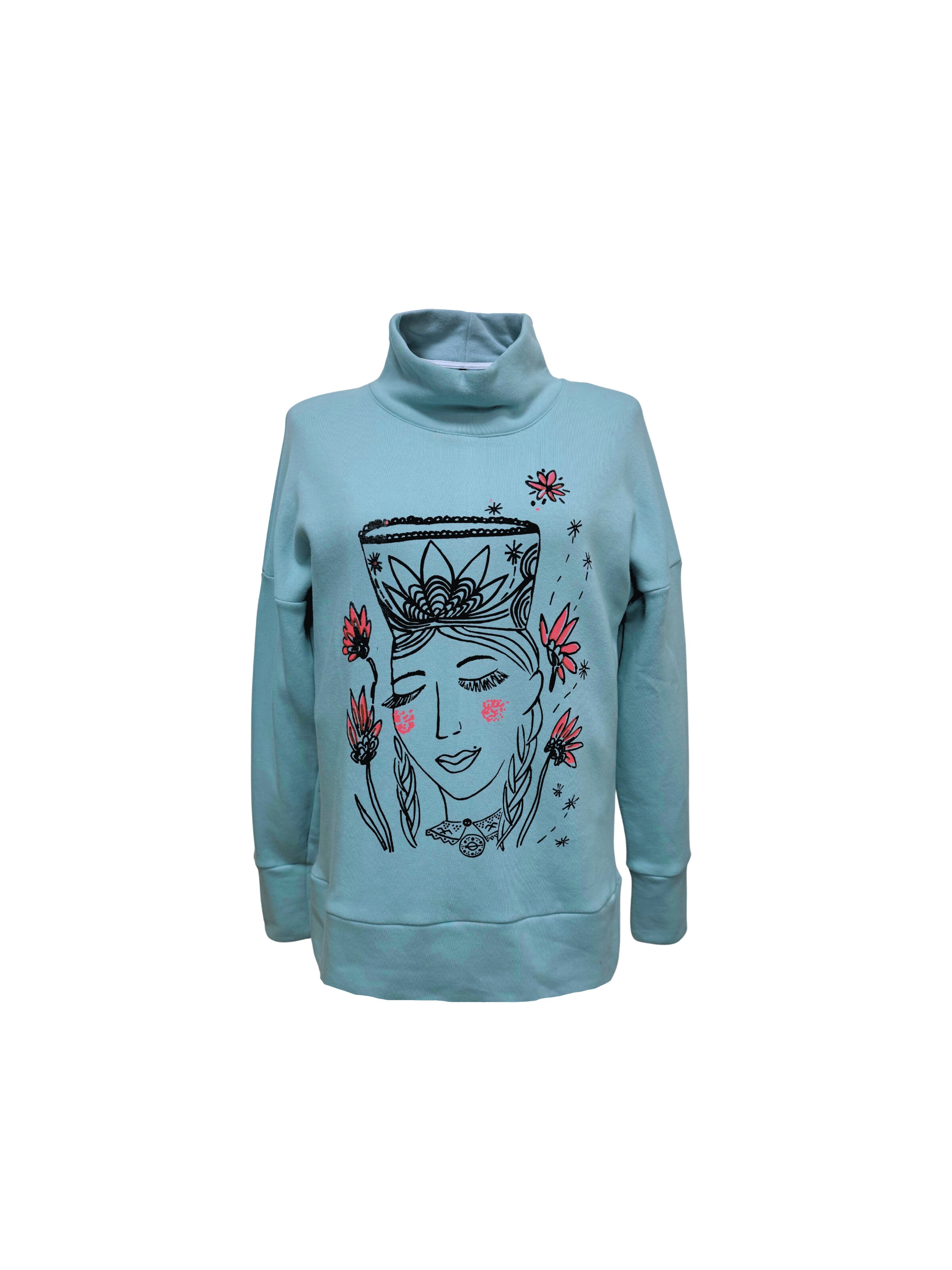 Sweat-shirt 'COURLAND' RADADA en bleu : devant