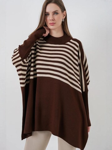 Bigdart Trui in Bruin: voorkant