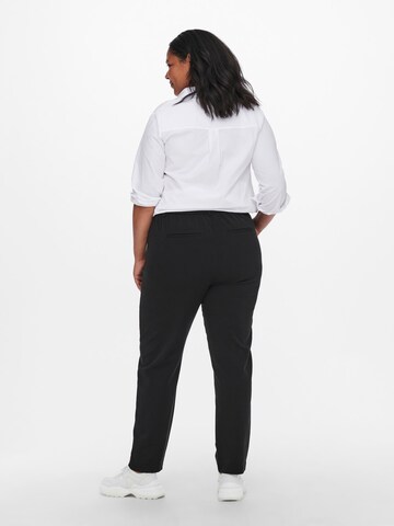 ONLY Carmakoma Slimfit Kalhoty 'Awesome' – černá