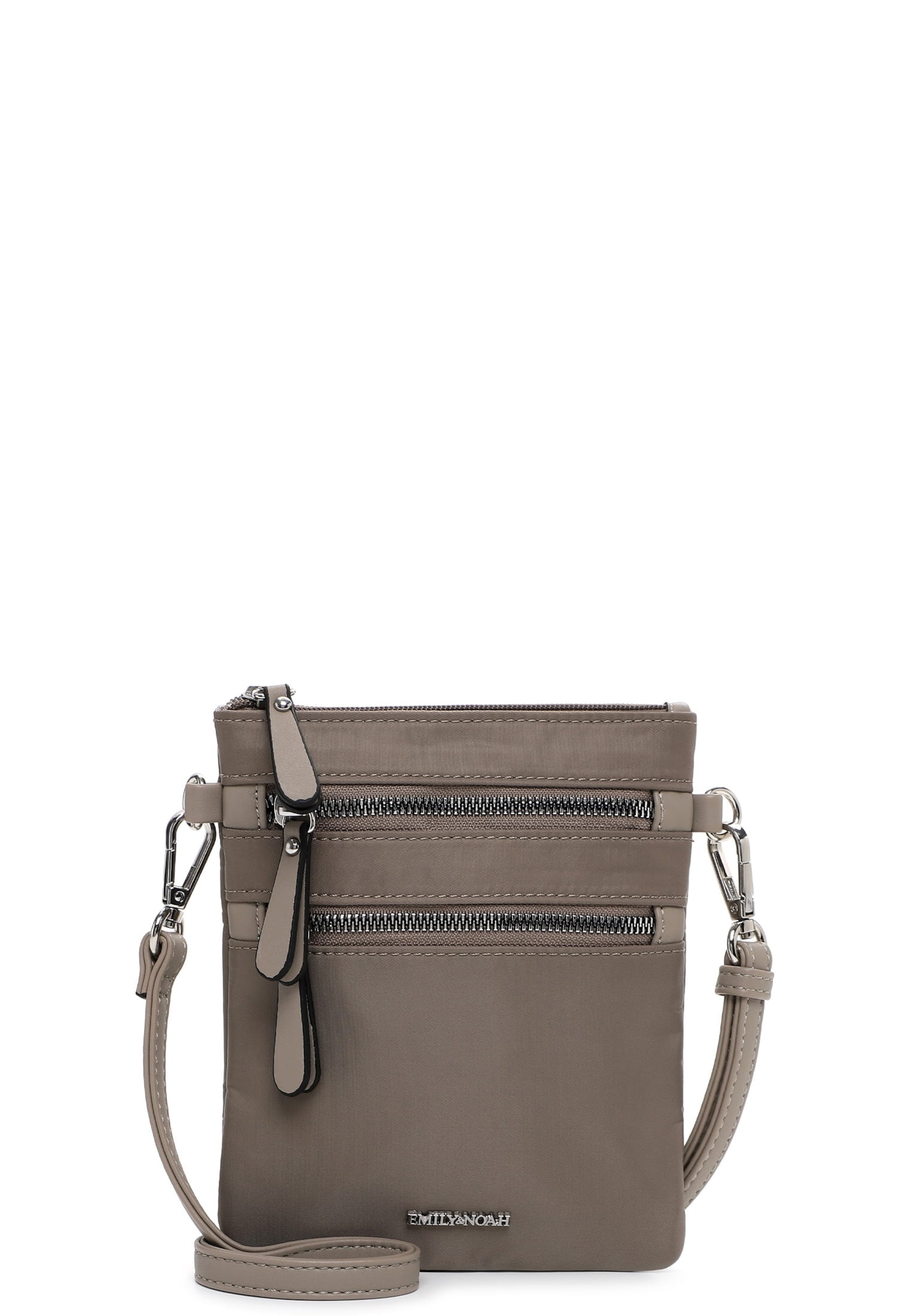Emily & Noah Shoulder Bag 'Jill' in Grey: front
