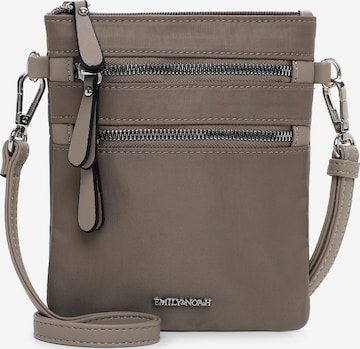 Emily & Noah Shoulder Bag 'Jill' in Grey: front