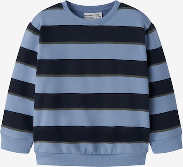 Sweat NAME IT en bleu : devant
