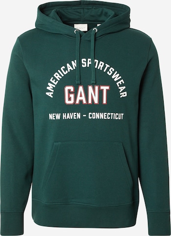 GANT Свитшот в Зеленый: спереди