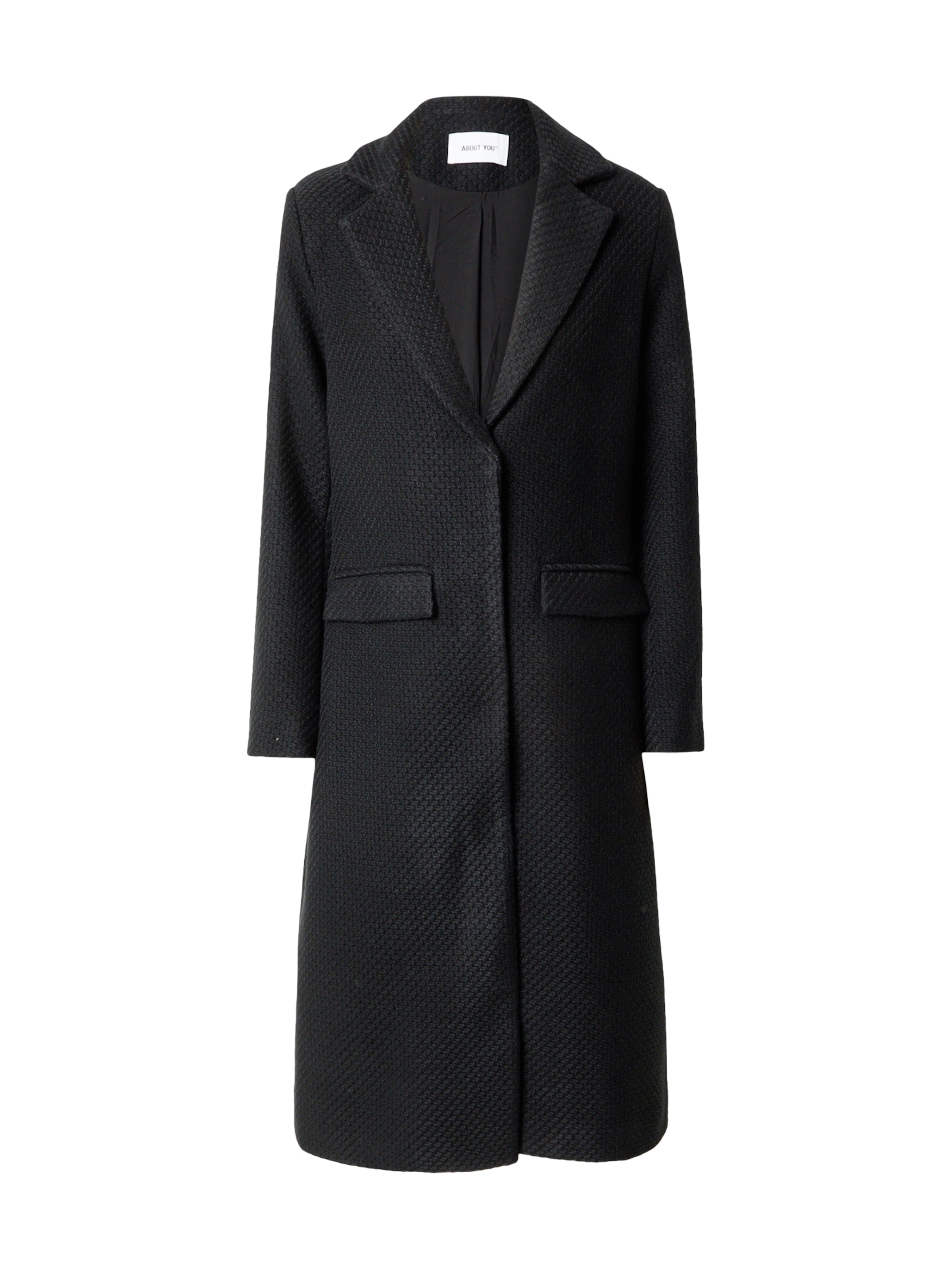 ABOUT YOU Преходно яке 'Ines' в черно: отпред