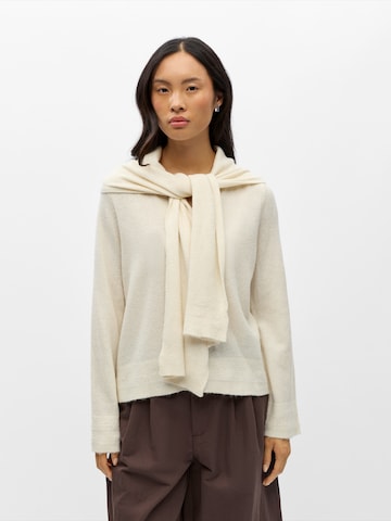 Pullover 'OBJCHUMA' di OBJECT in beige: frontale
