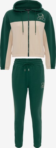 Tom Barron Sweatsuit in Beige: front