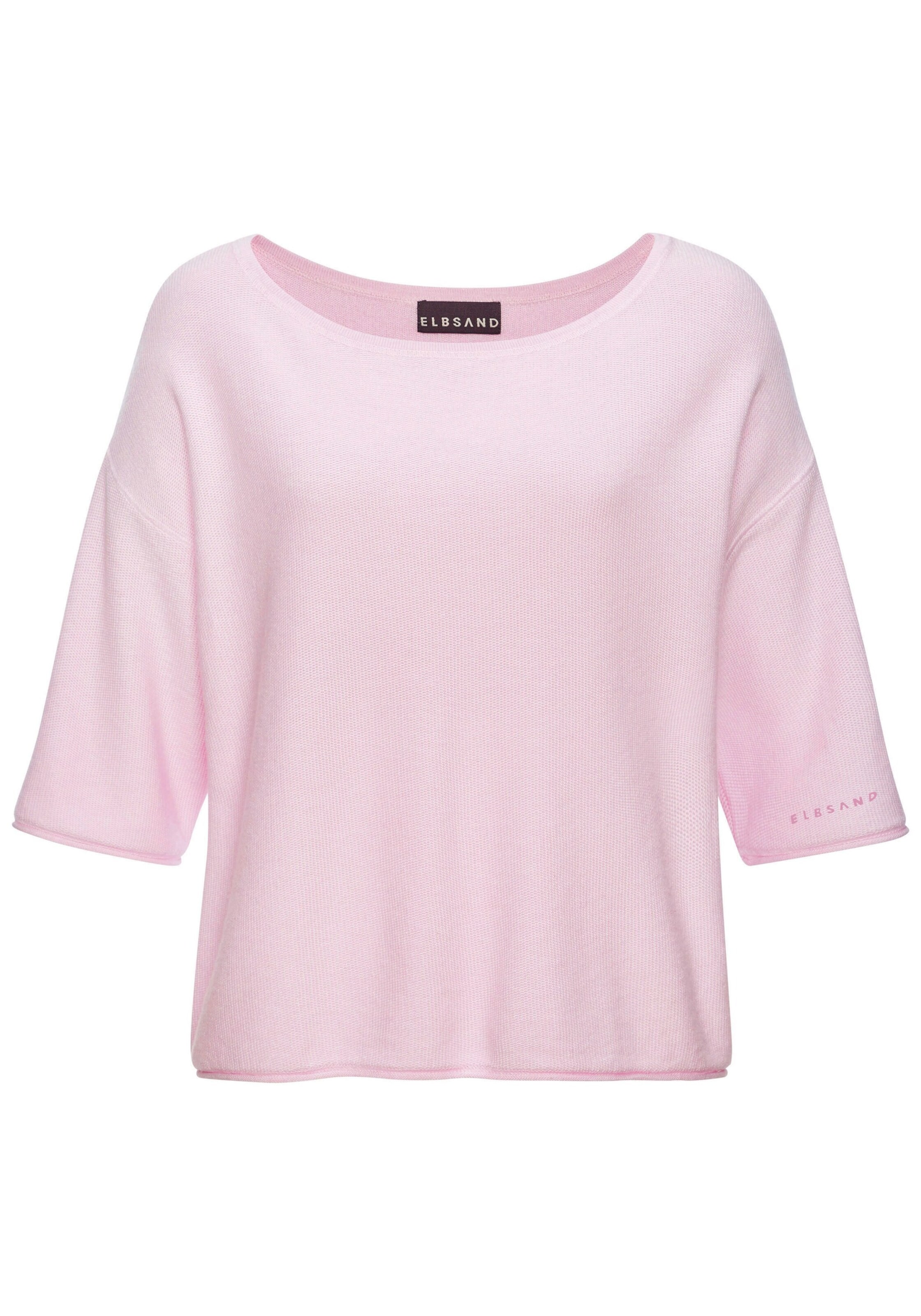 Elbsand Sweater in Pink: front
