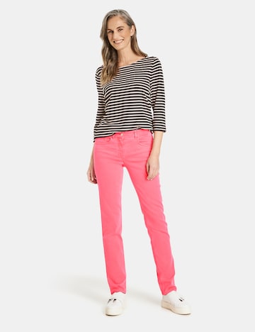 GERRY WEBER Slimfit Jeans in Pink