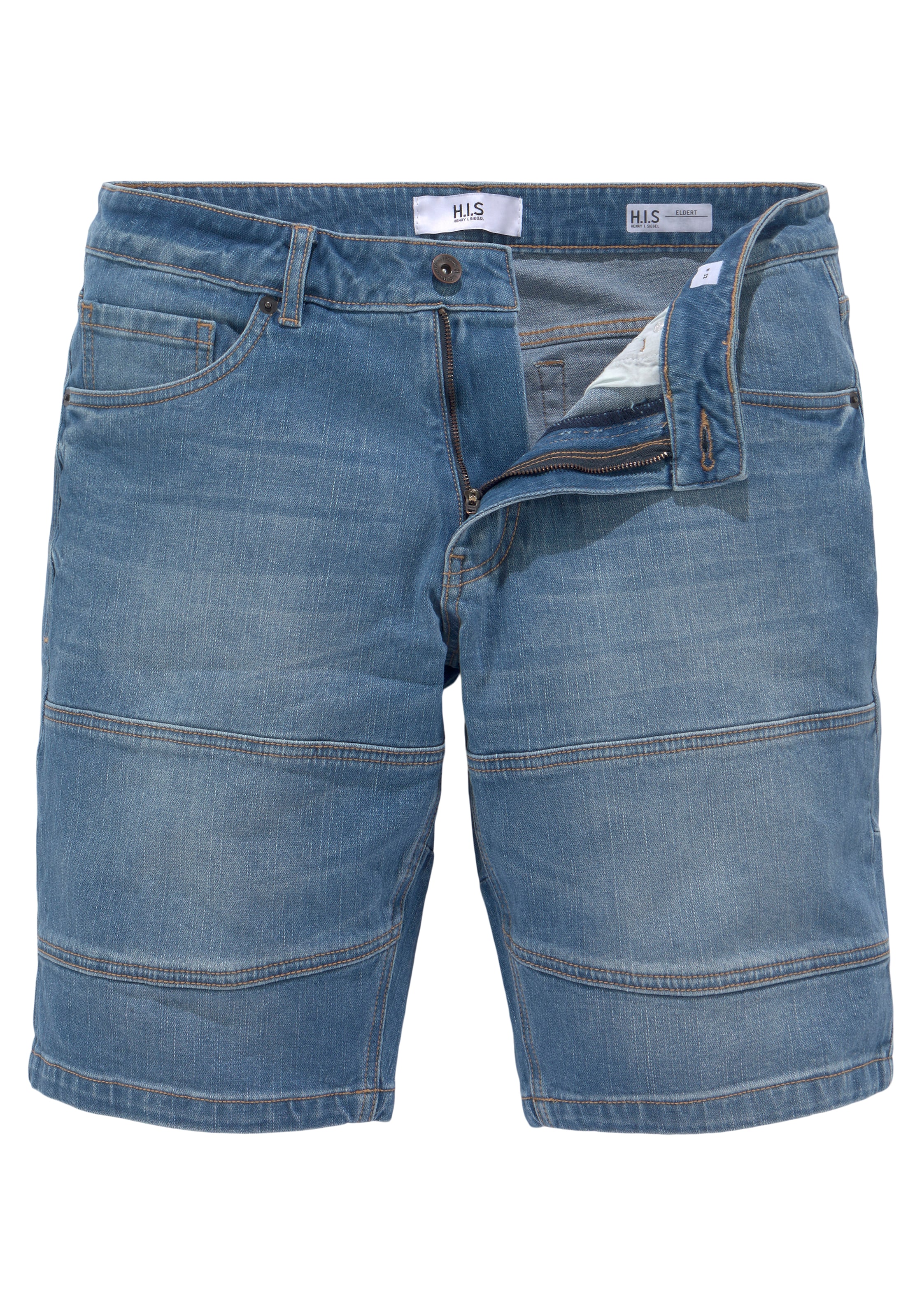 H.I.S Regular Jeans in Blue: front