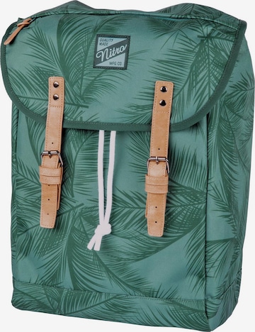 NITRO Backpack in Green: front
