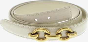 Saint Laurent Belt in One size in White: front